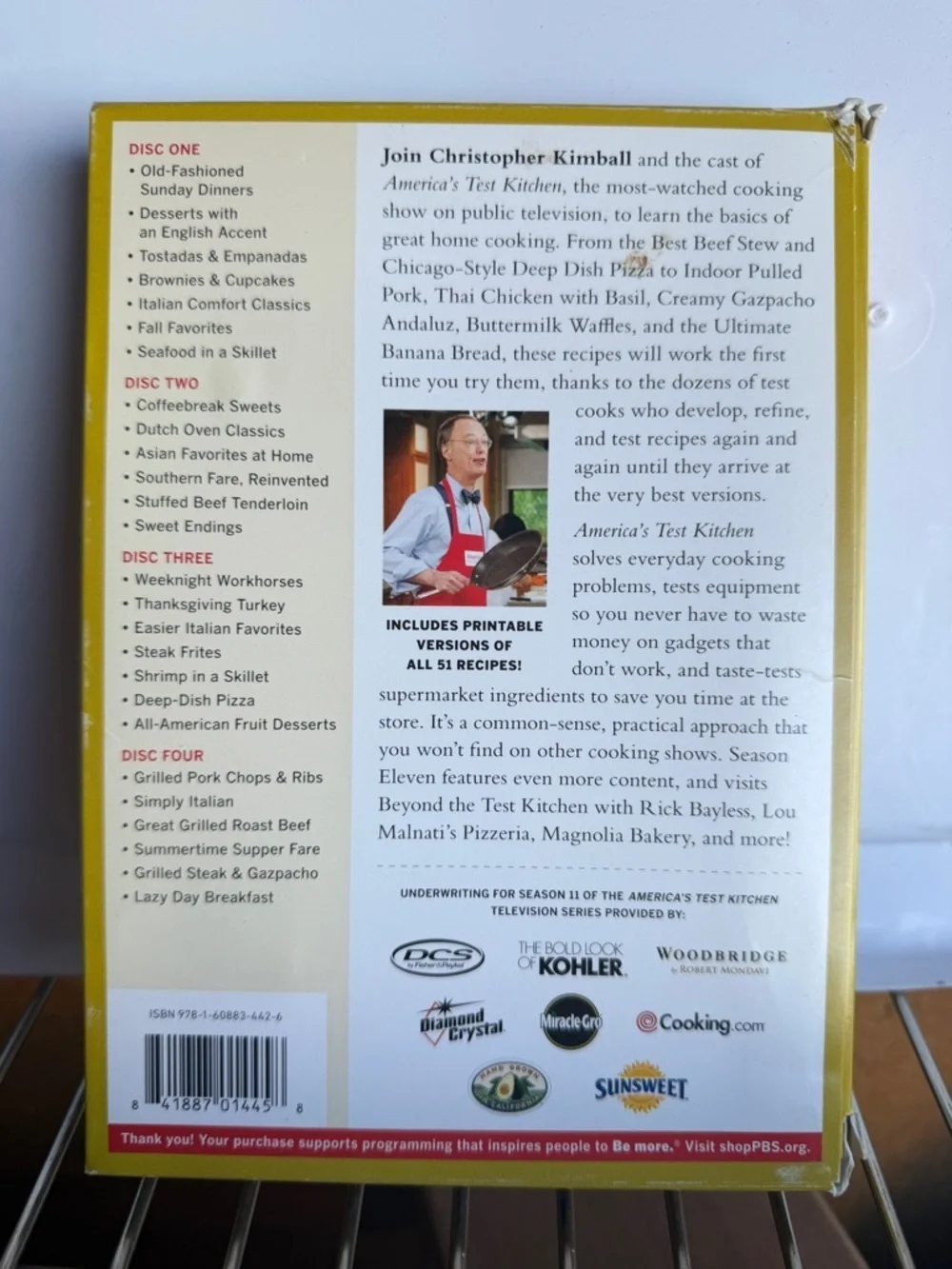 Season Eleven DVD Set - White and Red